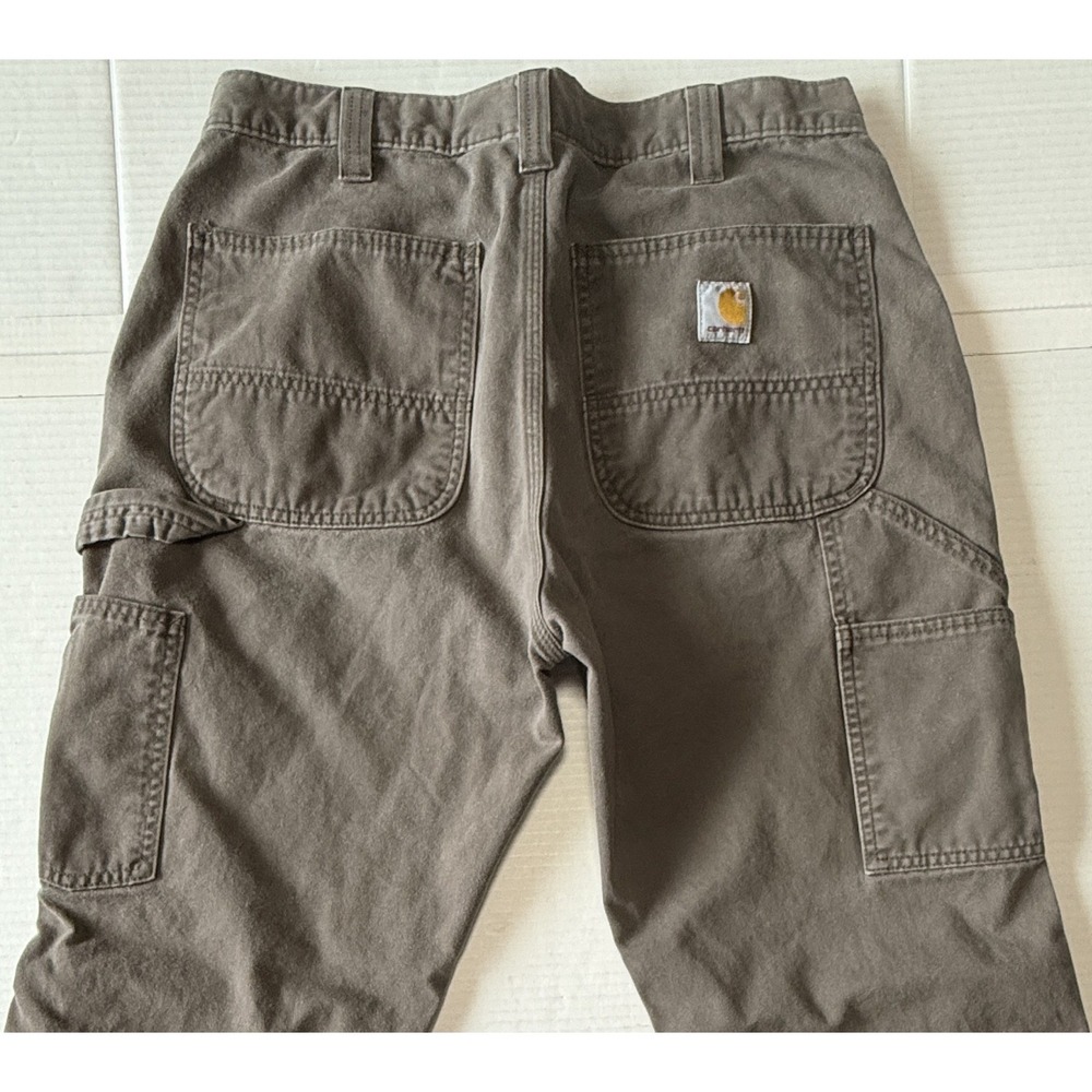 Carhartt Brown Workwear Canvas Pants